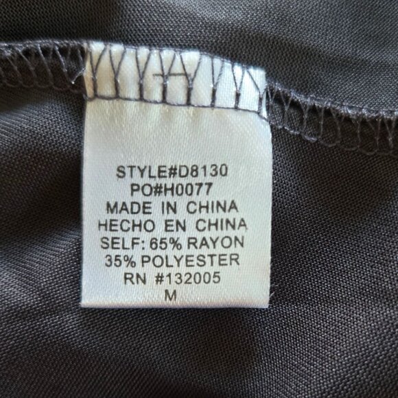 Entro NWT Womens Medium Lace Bodice Dress With Ruffle Front and Lace Sleeves - Picture 6 of 7